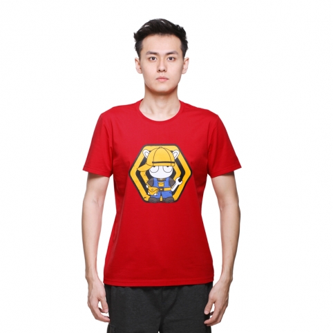 小米短袖T恤 水管工米兔