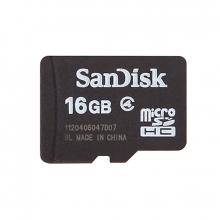 SanDisk 16GB存储卡（Class4）