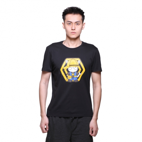 小米短袖T恤 水管工米兔